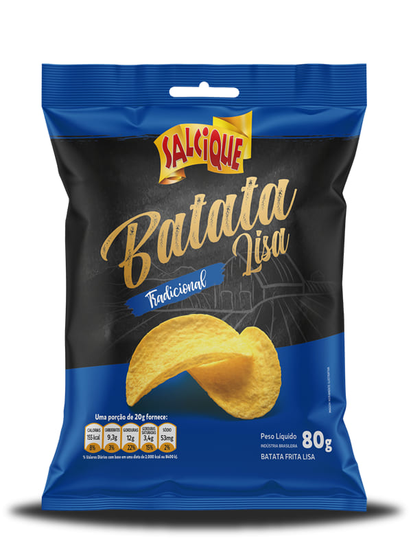 Batata Lisa 80g Tradicional