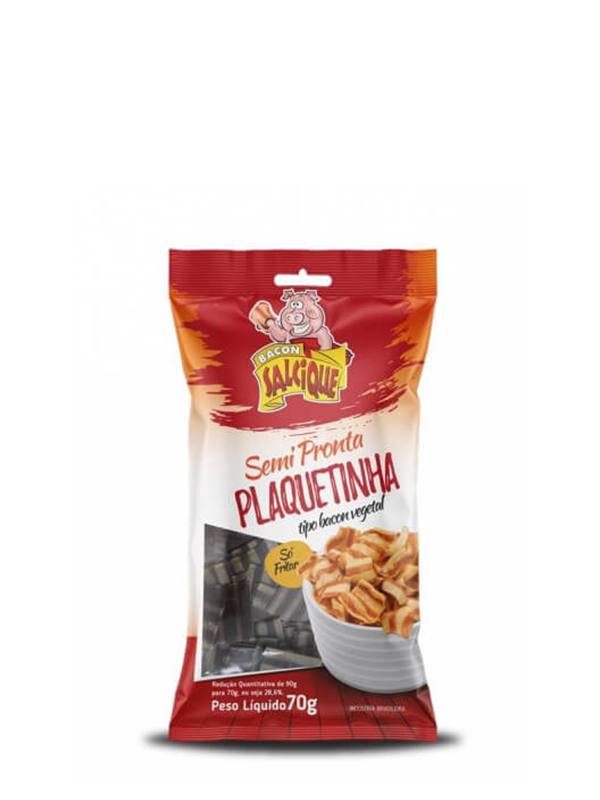 Plaquetinha Listrada 70g